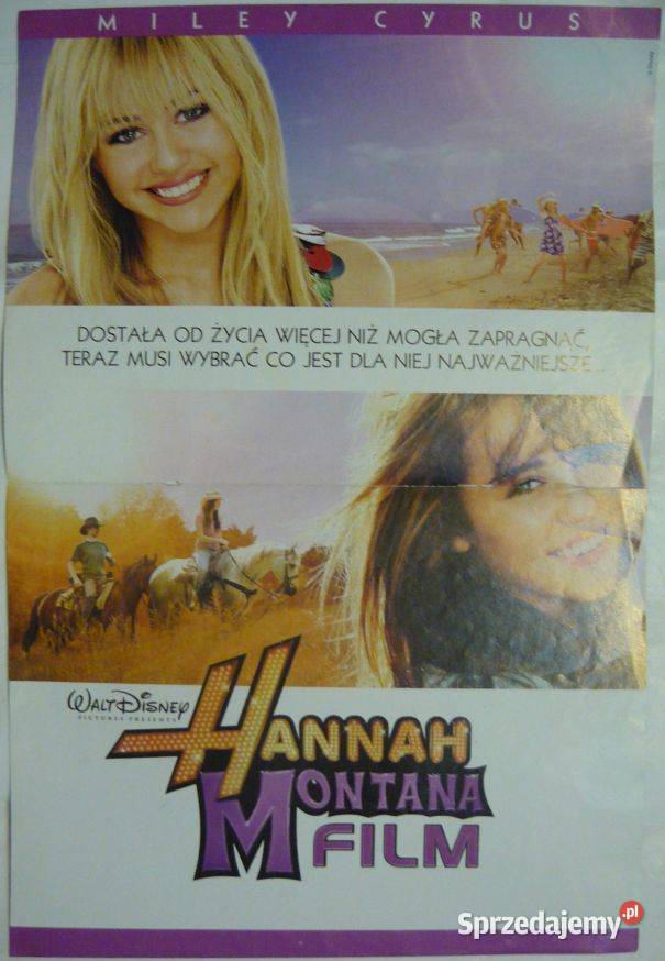 PLAKATY HANNAH MONTANA WYPRZEDAŻ ŚWIAT PLAKATÓW Pozostałe kujawsko-pomorskie