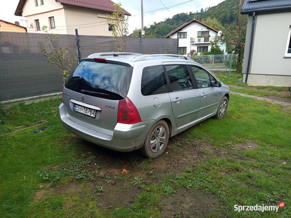 Peugeot 307 sw 16 HDI manualna Peugeot śląskie Świnna