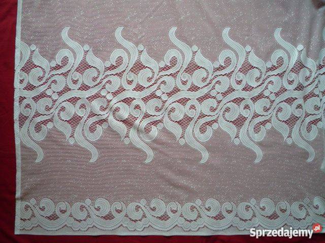 Biała firana z taśma 175 x 620 pokojowa Szczecin