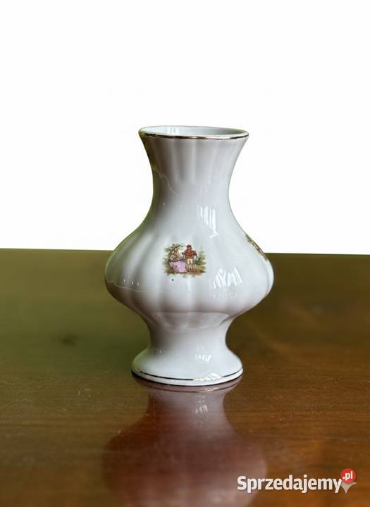 Porcelanowy wazonik Proszowice