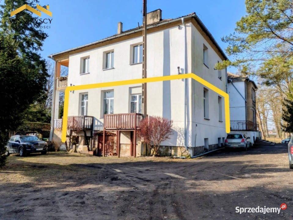 3 pokoje 82 m kamienica z garażem ogrodzony Stańkowo