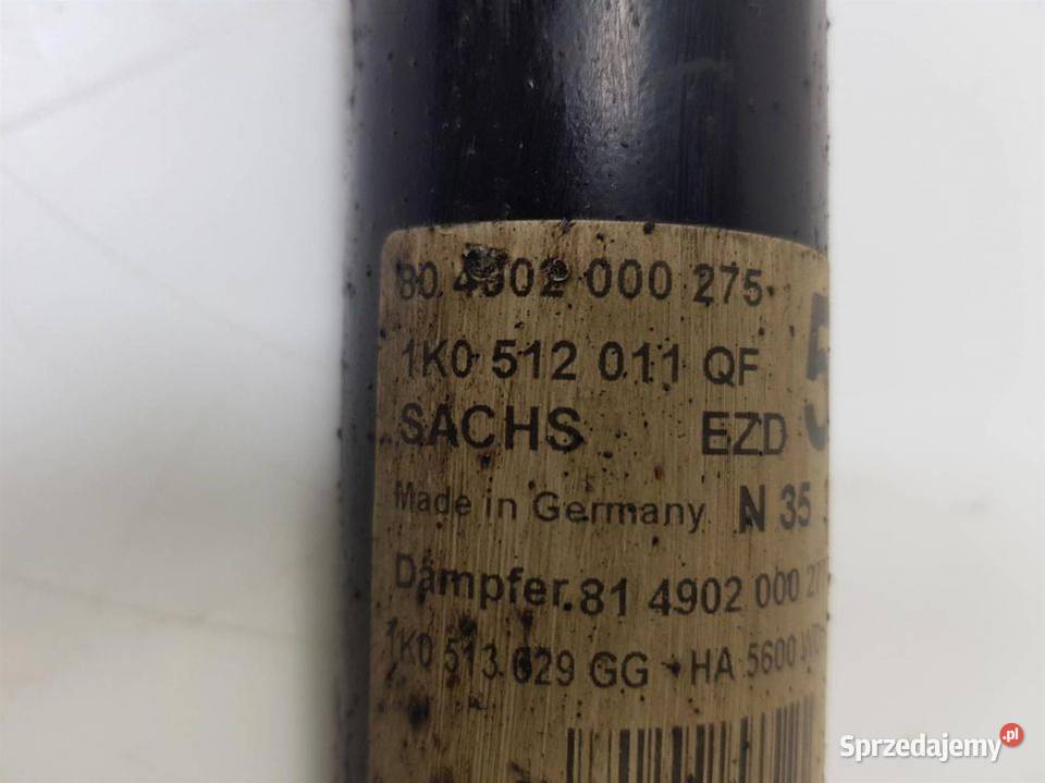 AMORTYZATOR PRAWY TYŁ 1K0512011QF SEAT LEON II kujawsko-pomorskie Lipno