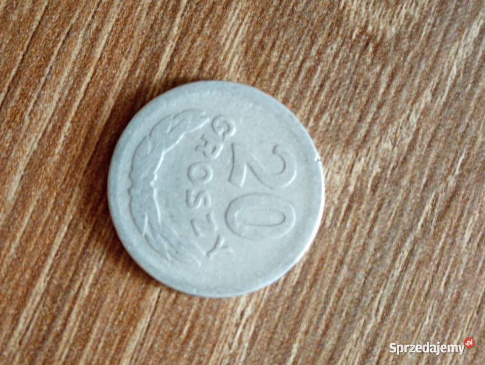 Sprzedam monete 20 groszy 1949 r bzm sprzedam
