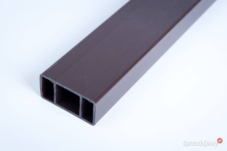 Sztachety Plastikowe z PVC brązowa i czarna Budownictwo i akcesoria Młyniec Pierwszy