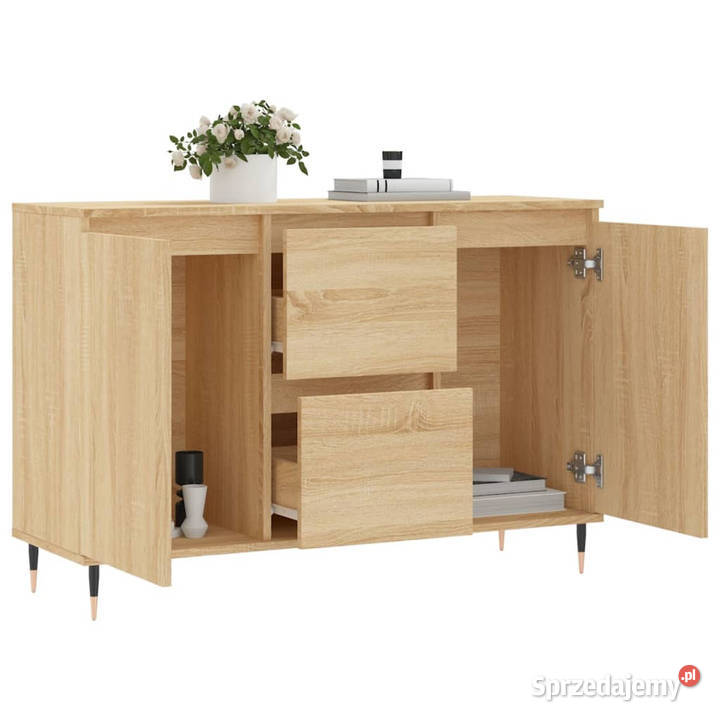 Szafka dąb sonoma 104x35x70 materiał Warszawa