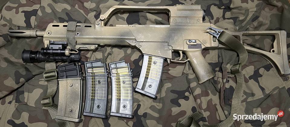 Karabin ASG AEG 6mm HK G36 K JG luneta magazynki Płock