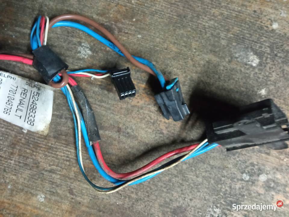 Przewód elektryczny nadmuchu wewnątrz renault Posługowo sprzedam
