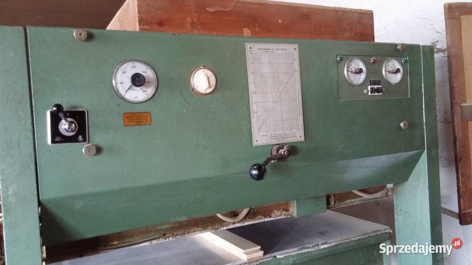 Prasa do forniru JOOS 2200 x 1100 mm podgrzewana Katowice sprzedam