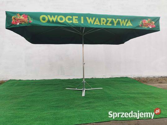 Parasol handlowy 3 x 2 z NADRUKIEM