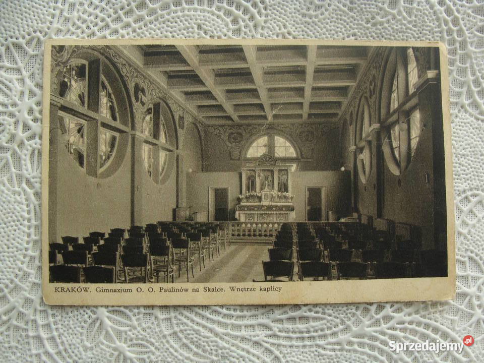 Pocztowka z Krakowa 1950