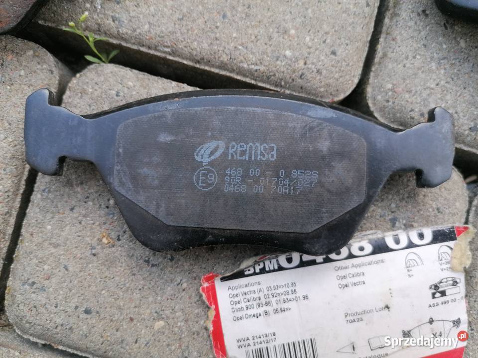 Klocki hamulcowe Vectra A Calibra Saab Omega B osobowe