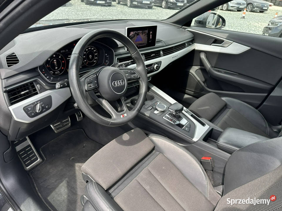 Audi A4 20 TDI 190 Quattro STronic 2018r SLine lakier metallic Audi Wojkowice sprzedam