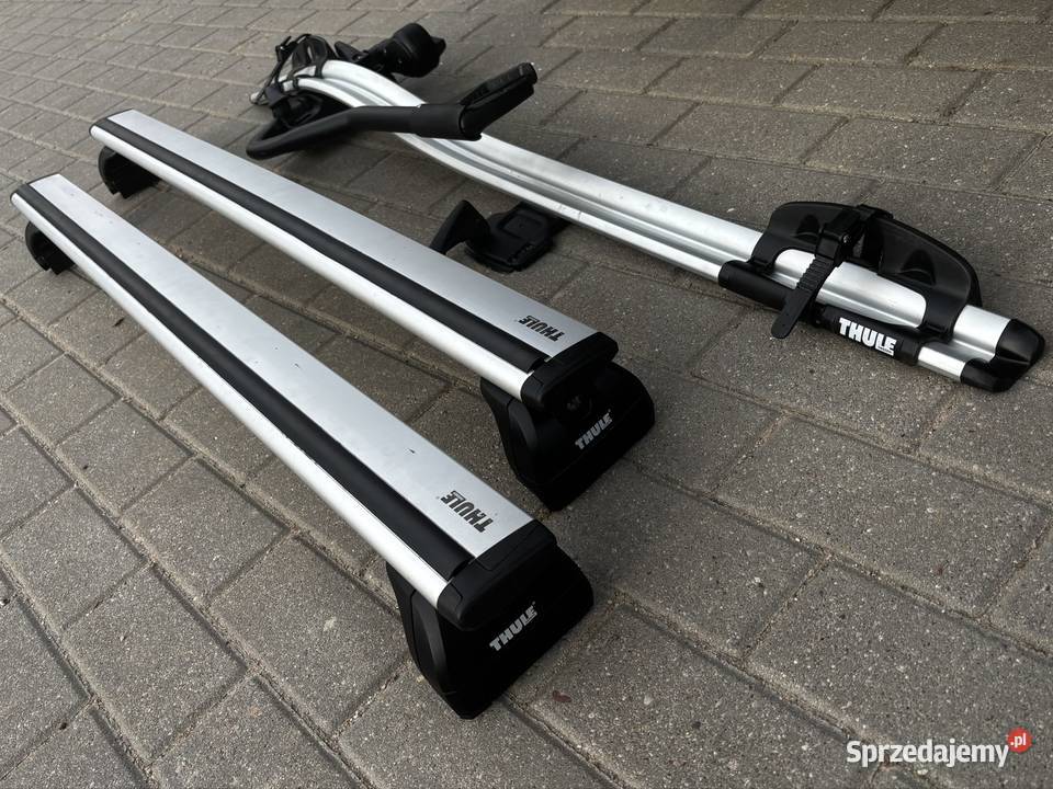 Bagażnik na relingi zintegrowane Thule Wingbar sprzedam