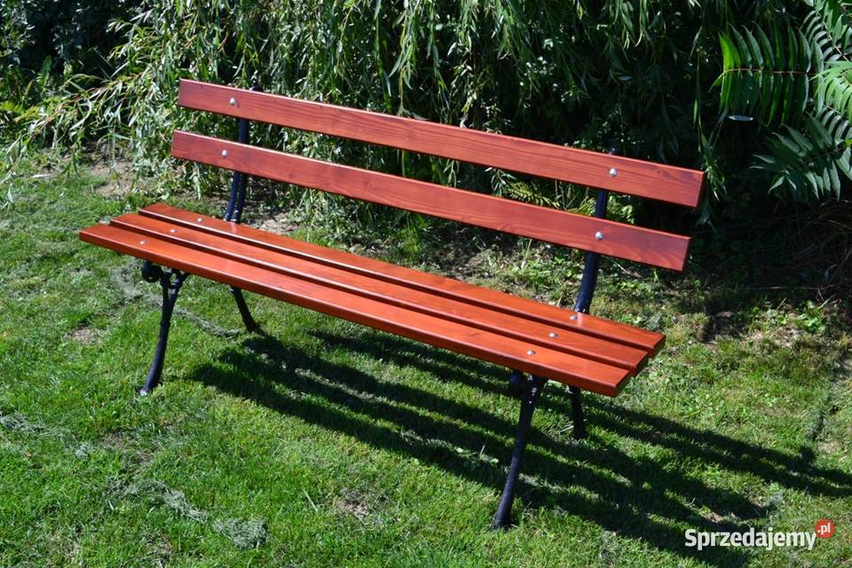 ławka miejska parkowa ogrodowa W010 180 Dom i Ogród Miejsce Piastowe