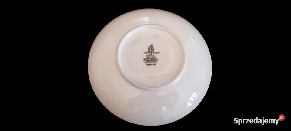 Talerz Villeroy Boch Fiori Weiss Chełm