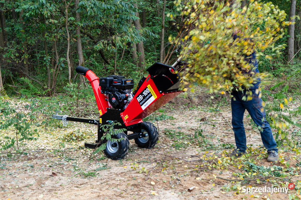 Rębak spalinowy bębnowy na zrębkę RB100 15 łódzkie Łódź