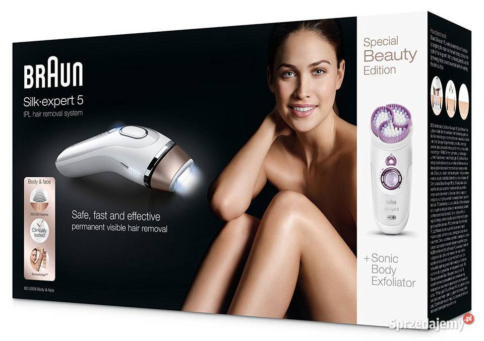 Braun silk Expert D5009 depilator zwrot amazon Sosnowiec