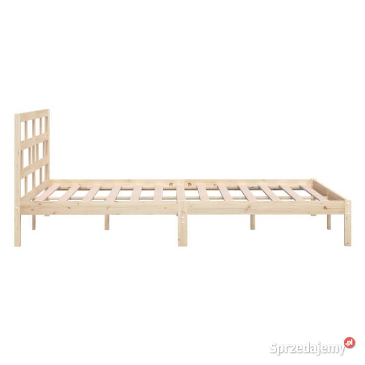 Rama łóżka lite drewno sosnowe 160 x 200 Warszawa