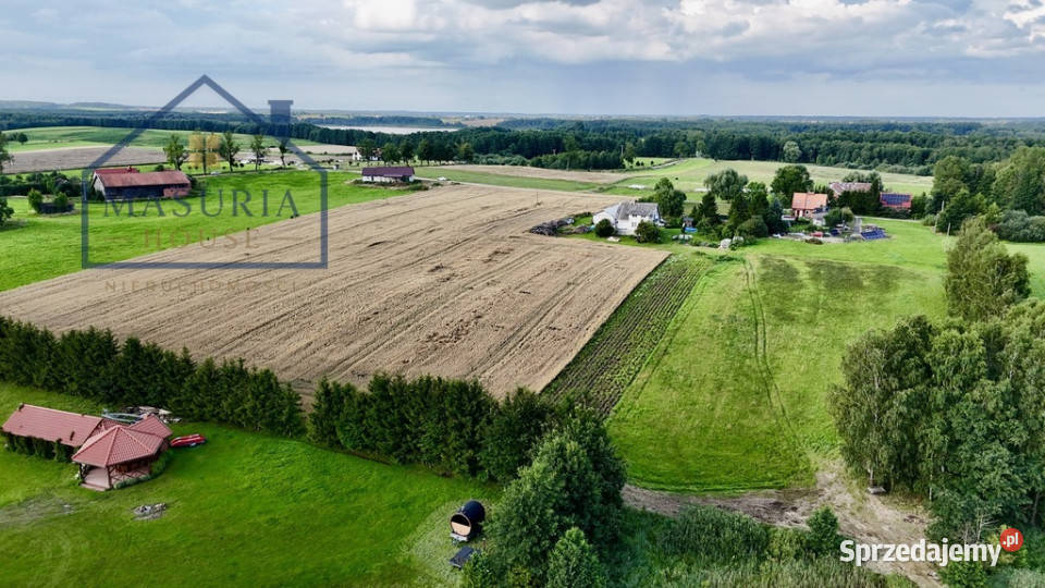 Działka z dostępem do Jezioraka Jerzwałd warmińsko-mazurskie sprzedam