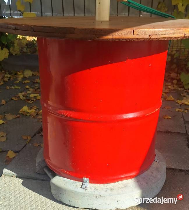 Stolik z beczki Stoły i stoliki ogrodowe Skoczów