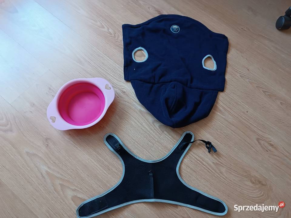 Zestaw psa szelki miska i ubranko śląskie Szczyrk sprzedam