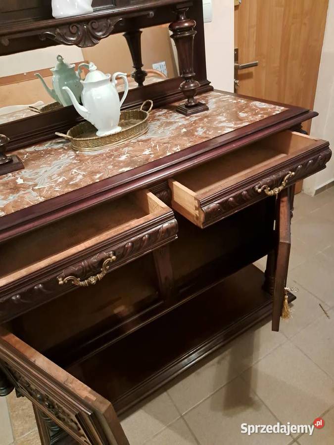 Piękny stary kredensik komoda styl Myślibórz