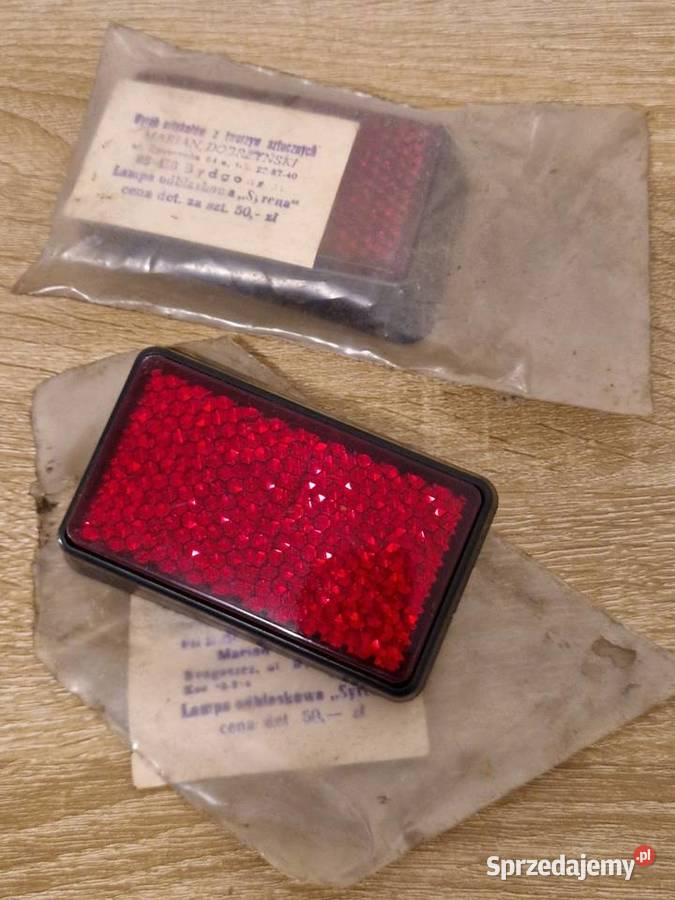Odblaski Syrena 104 105 na tylny pas nowe nie kujawsko-pomorskie