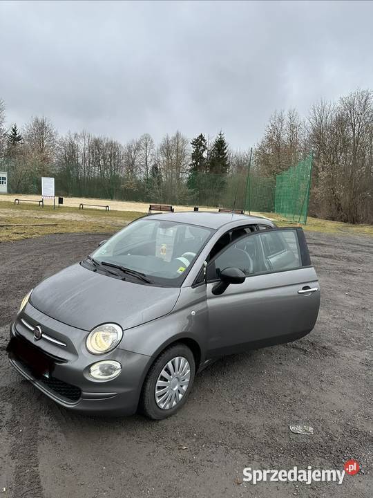 Piękny Fiat 500 12 GAZ 1wl salon Polska 69KM Zawiercie sprzedam