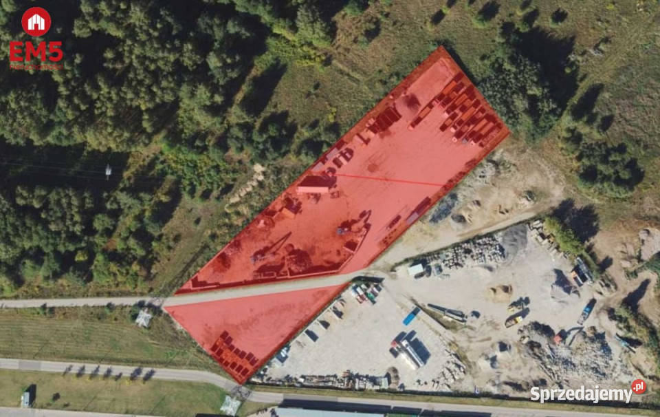 Grunt do wynajęcia 3000m Białystok Produkcyjna