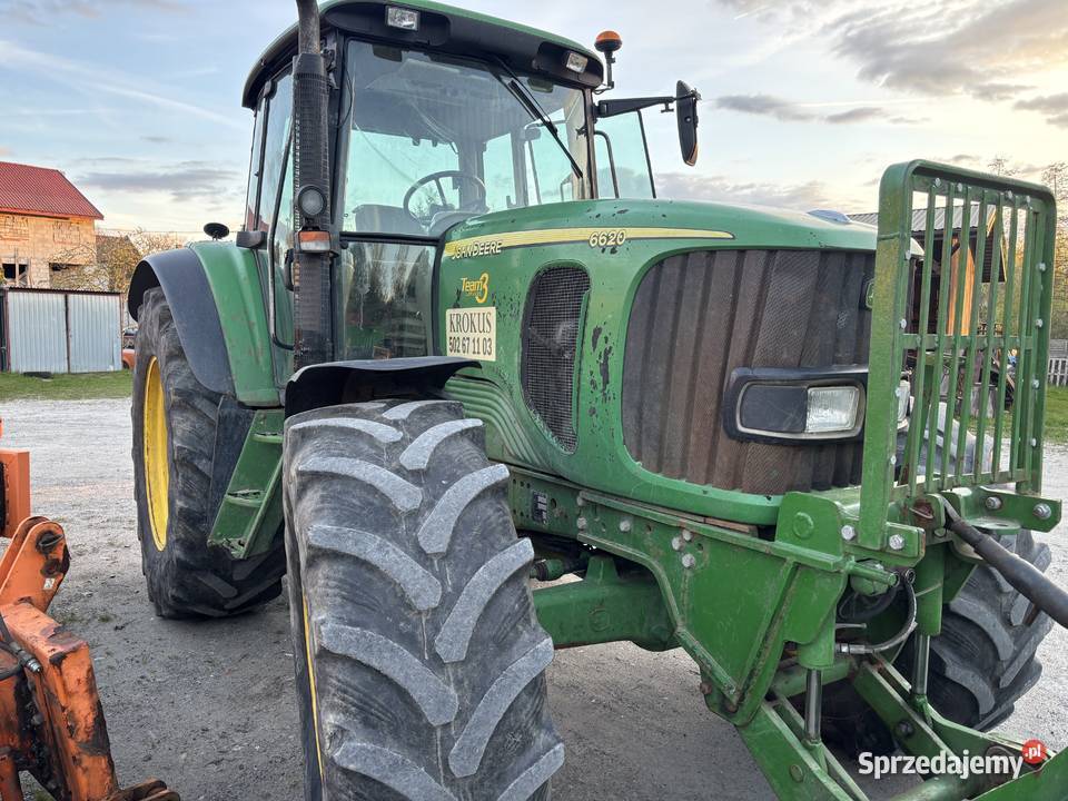 John Deere 6620 4x4 traktor ciągnik małopolskie Tarnów