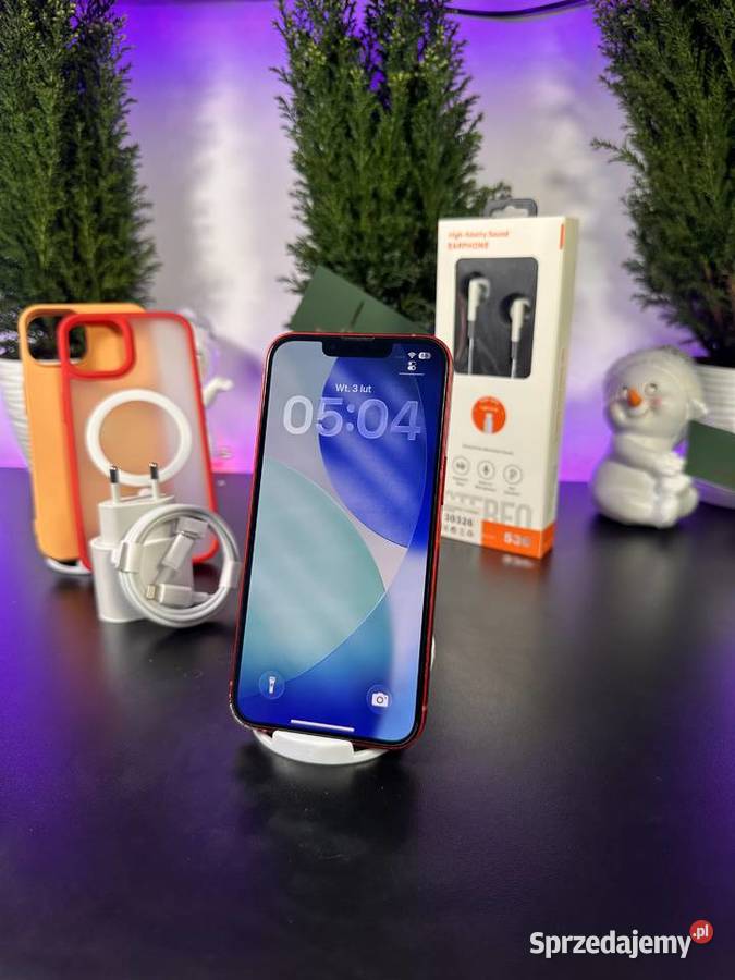 iPhone 13 128GB Bateria 100 Idealny Pudełko Warszawa