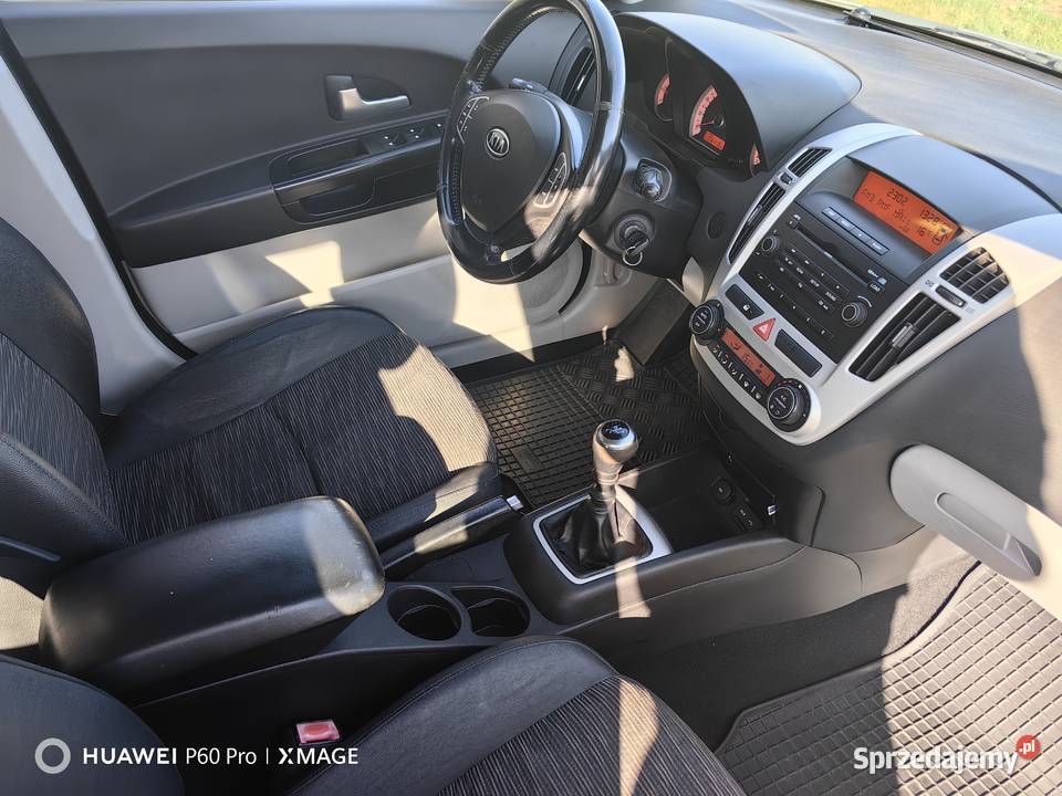 KIA CEED 16 2008r sprowadzona 206kkm przebiegu lakier metallic podlaskie Łomża