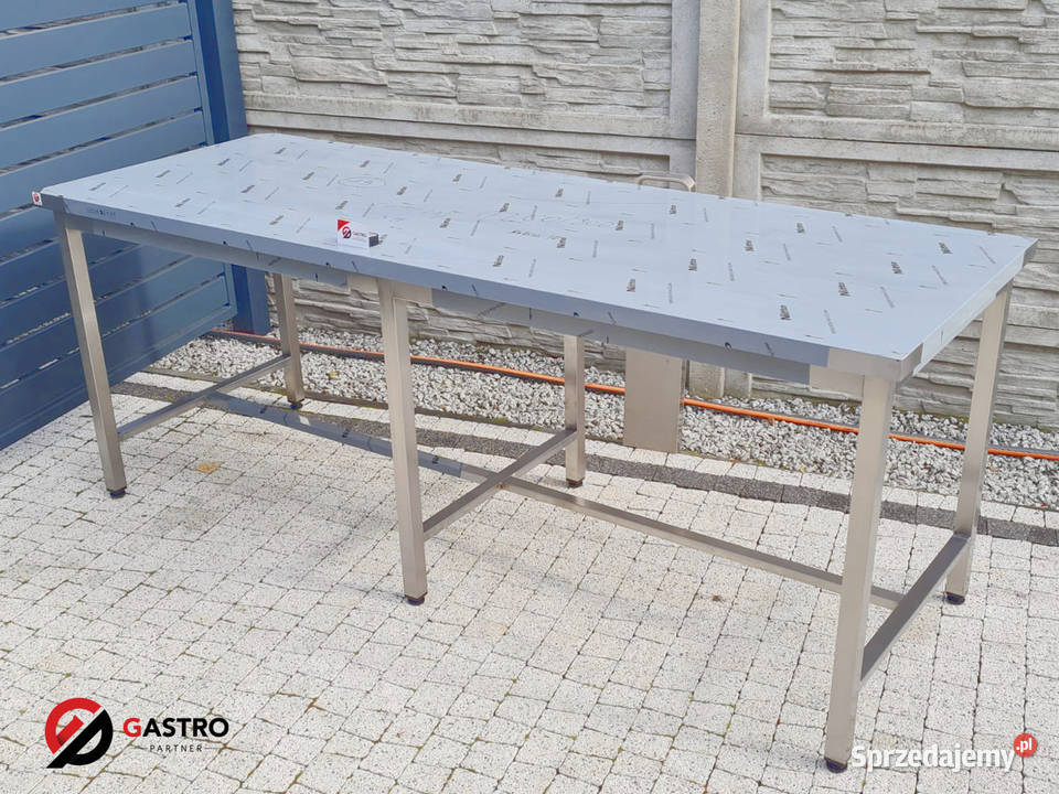 Stół centralny ze stali nierdzewnej o wym Ostrów Wielkopolski
