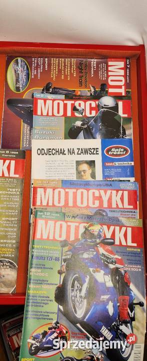 Czasopismo kolekcjonerskie motocykl 1998 Gliwice sprzedam