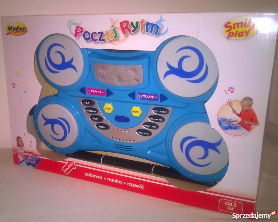 Poczuj Rytm elektroniczna perkusja Smily Play
