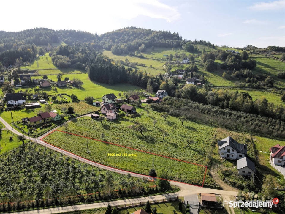 Ogłoszenie grunt 1900m2 Łazy Brzyńskie Sprzedaż sprzedam