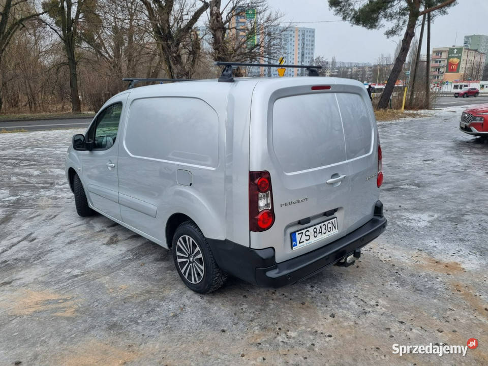 Peugeot Partner Salon II WŁ Klimatronik Navi srebrny Szczecin