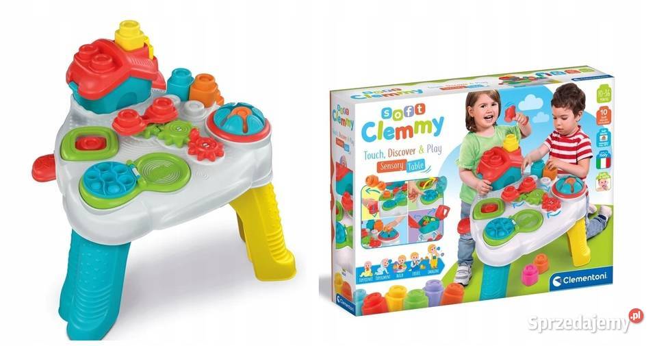 Nowy stolik sensoryczny Clementoni dzieci Łomża