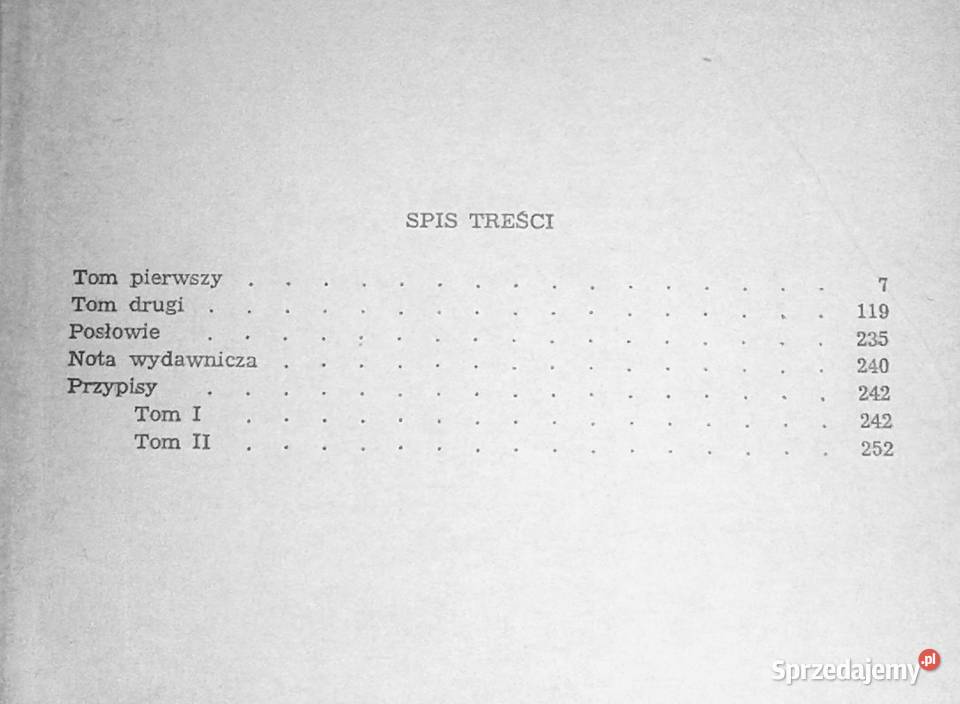 Syn marnotrawny Józef Ignacy Kraszewski 1961 Pozostałe