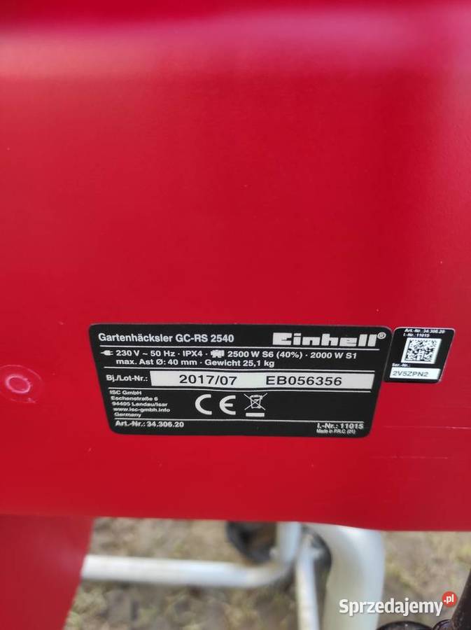 Rozdrabniacz do gałęzi Koźmin Wielkopolski sprzedam