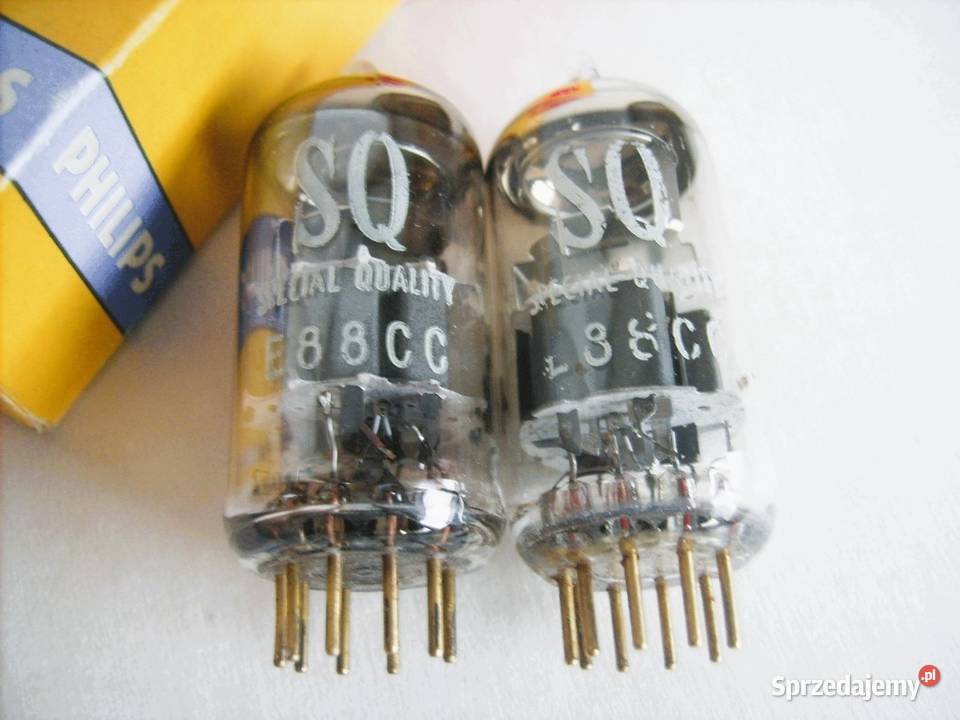 E88CC PHILIPS SQ GOLD PIN dobrana PARA z lat