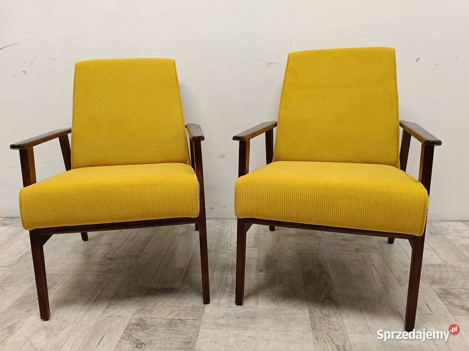 fotel fotele PRL lisek Chierowski Var Homma Radomsko