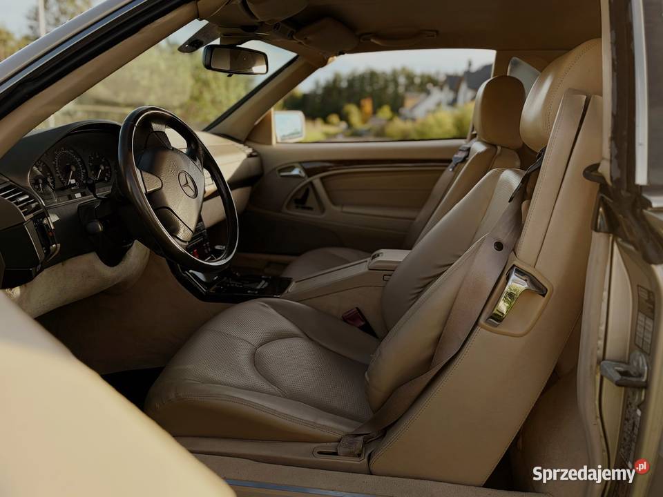 MercedesBenz SL500 R129 50 V8 złoty ale skromny