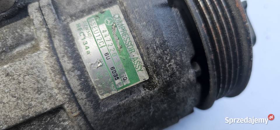 Sprężarka klimatyzacji mercedes w168 14 16 Zbąszyń