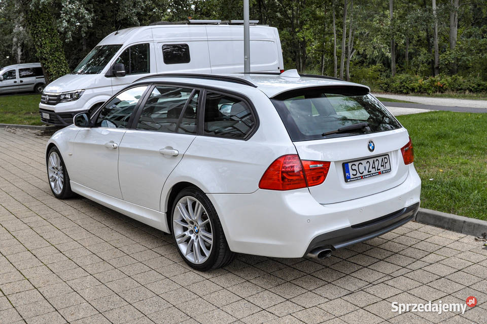 BMW Seria 3 E91 20d Lift 2011 r Bezwypadkowy Wrocław