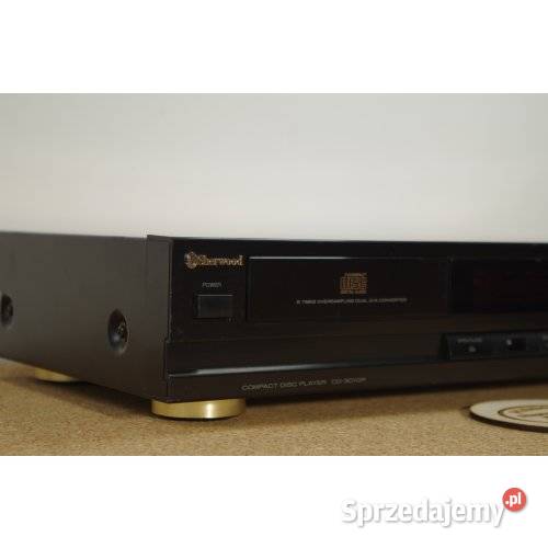 Sherwood CD3010R vintage CD Player z wyjściem śląskie