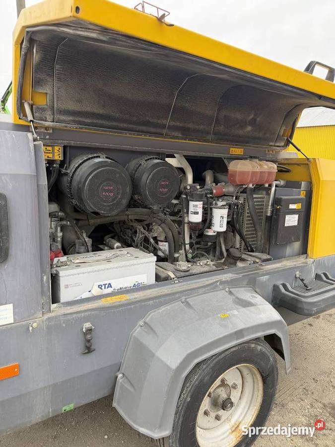 Kompresor sprężarka 14 bar ATLAS COPCO XAVS 186 wielkopolskie