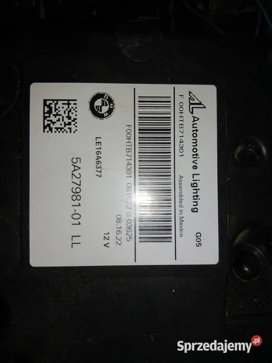 BMW 4 G22 lift full led lampa lewy przód Lampy przednie Kraków sprzedam