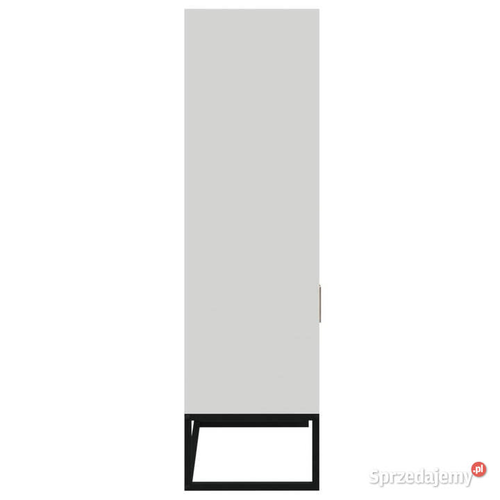Wysoka szafka biała 60x35x125 materiał Warszawa