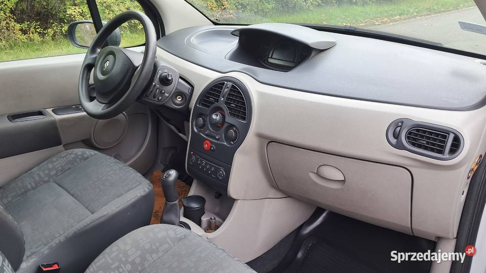 Renault Modus 12 LPG GAZ 2005r Klima Wspomaganie Hatchback Pabianice